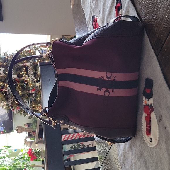 Coach Handbags - Coach Lexy,  purple shoulder sac bag